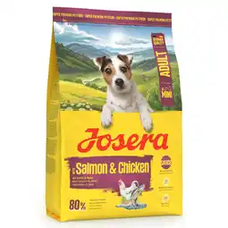 Zooplus 900g Josera Mini Adult Zalm & Kip Droogvoer voor honden aanbieding