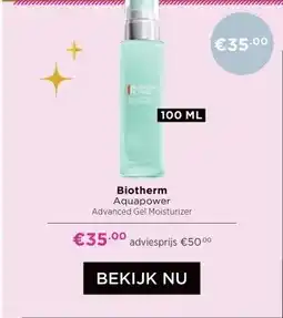 ICI Paris XL Biotherm aanbieding