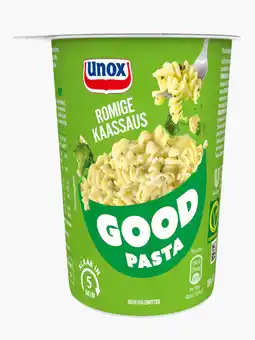Flink Unox Good Pasta Romige Kaassaus 69g aanbieding