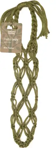 Intratuin Singing Friend vetbolhouder Indy groen D 8 H 25 cm aanbieding