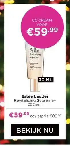 ICI Paris XL Estée Lauder Revitalizing Supreme+ CC Cream aanbieding