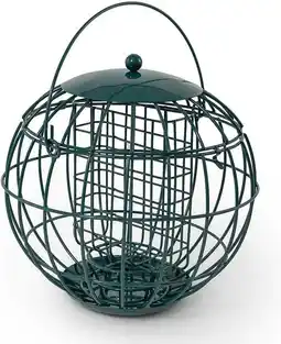 Intratuin Vogelbescherming Nederland vetblokhouder London groen D 22 H 21 cm aanbieding