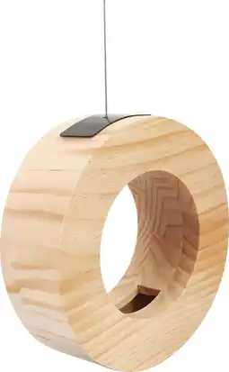 Intratuin Singing Friend vogelvoederhuisje Paula naturel D 20 H 7,5 cm aanbieding