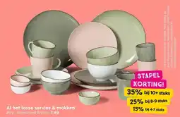 Xenos Al het losse servies & mokken aanbieding