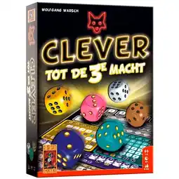Trekpleister 999 Games Clever Tot De 3e Macht aanbieding