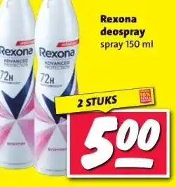 Nettorama Rexona deospray aanbieding
