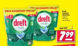 Nettorama Dreft vaatwas tabletten aanbieding