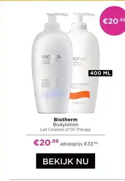 ICI Paris XL Biotherm aanbieding