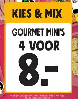 Jumbo KIES & MIX Gourmet Mini's aanbieding