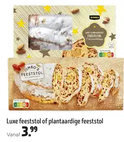 Jumbo Luxe feeststol of plantaardige feeststol aanbieding
