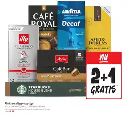 Jumbo Alle A merk Nespresso cups aanbieding