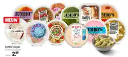 Jumbo Jumbo's tapas aanbieding