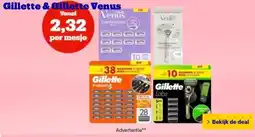 Bol.com Gillette & Gillette Venus aanbieding