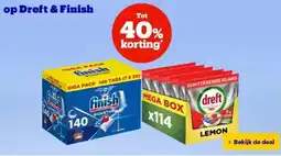 Bol.com op Dreft & Finish aanbieding