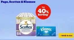 Bol.com Page, Scottex & Kleenex aanbieding