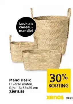 Xenos Mand Basix aanbieding