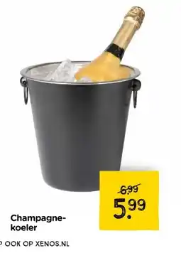 Xenos Champagne- koeler aanbieding