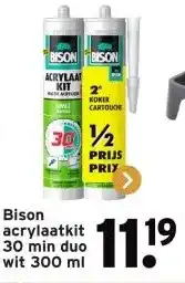 GAMMA Bison acrylaatkit 30 min duo aanbieding