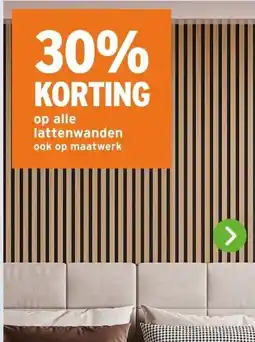 GAMMA op alle lattenwanden aanbieding