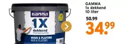 GAMMA GAMMA 1x dekkend aanbieding