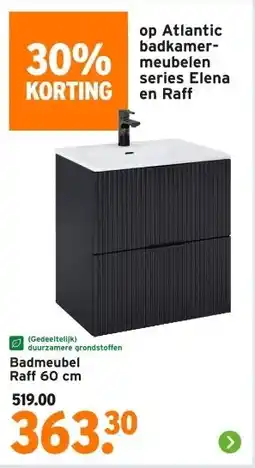 GAMMA Badmeubel Raff aanbieding