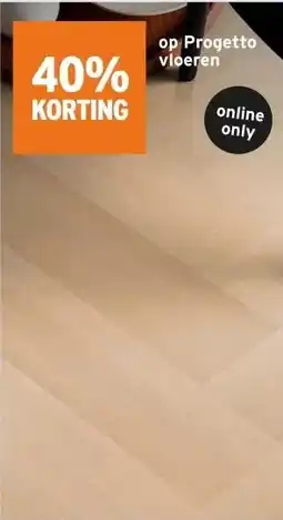 GAMMA op Progetto vloeren aanbieding