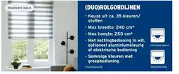 GAMMA (DUO)ROLGORDIJNEN aanbieding