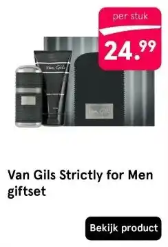 Etos Van Gils Strictly for Men giftset aanbieding