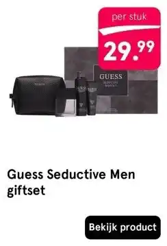Etos Guess Seductive Men giftset aanbieding