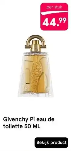 Etos Givenchy Pi eau de toilette 50 ML aanbieding