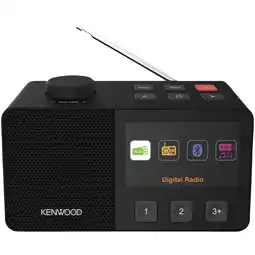 Expert Kenwood CR-M70DAB Zwart aanbieding