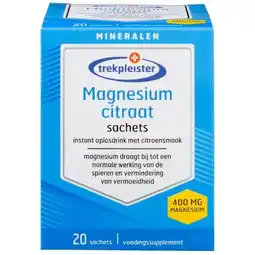 Trekpleister Trekpleister Magnesium Citraat 400mg Sachets aanbieding