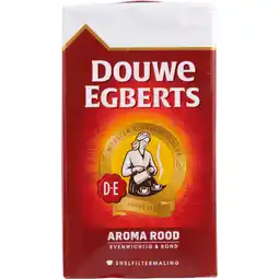Dekamarkt Douwe Egberts Aroma Rood filterkoffie aanbieding
