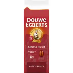 Dekamarkt Douwe Egberts Aroma Rood koffiebonen aanbieding