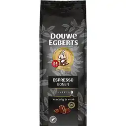 Dekamarkt Douwe Egberts Espresso koffiebonen aanbieding