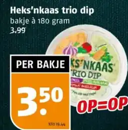 Poiesz Heks'nkaas trio dip aanbieding