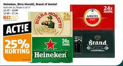 Poiesz Heineken, Birra Moretti, Brand of Amstel aanbieding