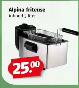 Poiesz Alpina friteuse aanbieding