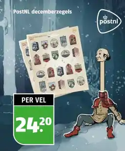 Poiesz PostNL decemberzegels aanbieding