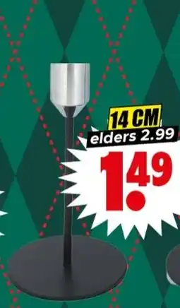 Dirk Metalen kaarsenhouder aanbieding