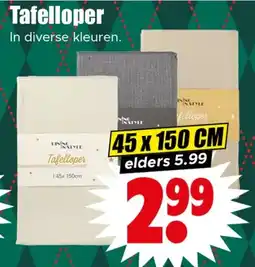 Dirk Tafelloper aanbieding