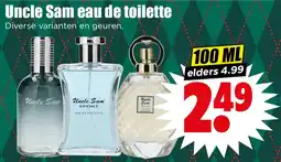 Dirk Uncle Sam eau de toilette aanbieding