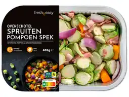 Hoogvliet Fresh & easy Ovenschotel spruit pompoen aanbieding