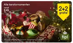 Leen Bakker Alle kerstornamenten aanbieding