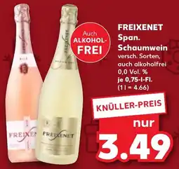 Kaufland DE FREIXENET Span. Schaumwein aanbieding