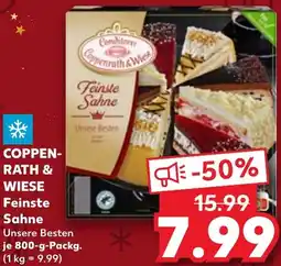 Kaufland DE Coppen- rath & wiese Feinste Sahne aanbieding