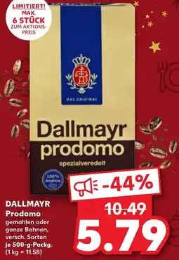 Kaufland DE Dallmayr Prodomo aanbieding