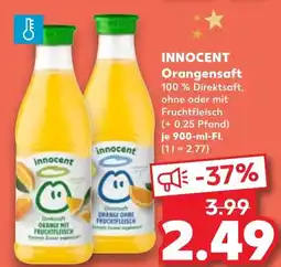 Kaufland DE Innocent Orangensaft aanbieding