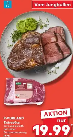 Kaufland DE K-PURLAND Entrecôte aanbieding