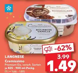 Kaufland DE Langnese Cremissimo aanbieding